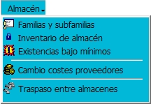 MenuAlmacen